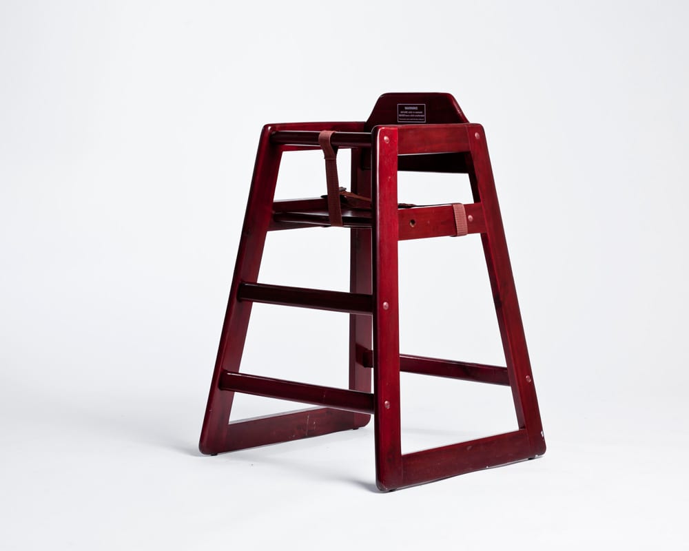 Children's Mahogany Highchair