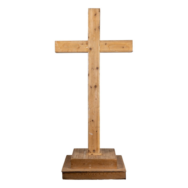 Natural Cedar Cross