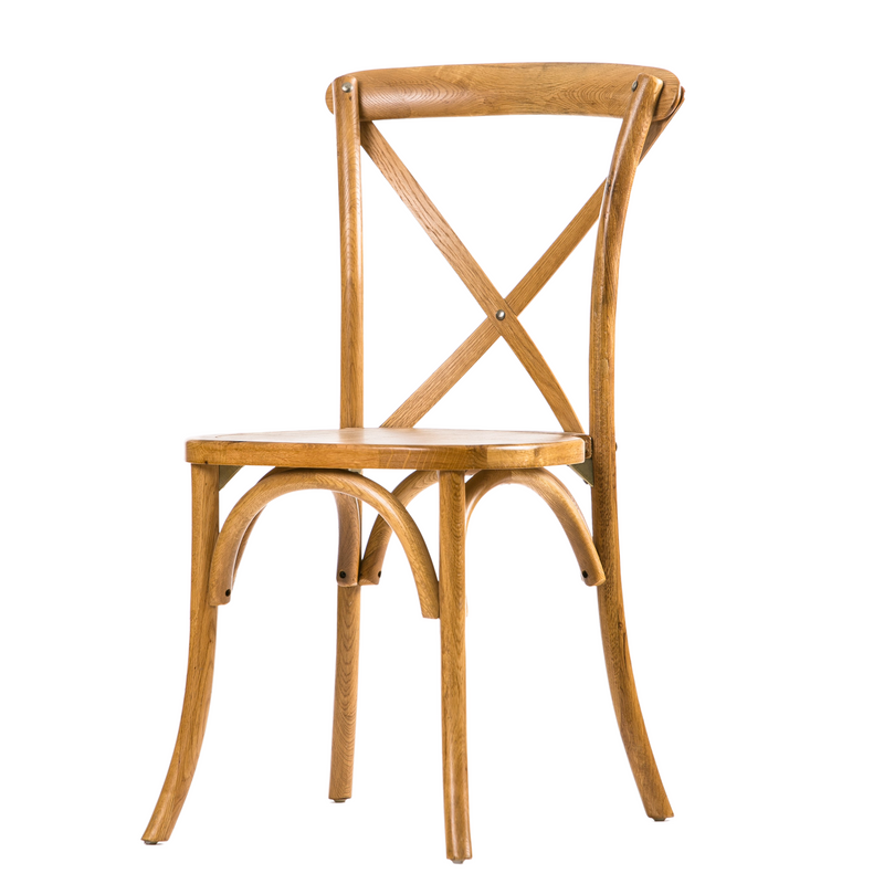 Natural X-back Chair