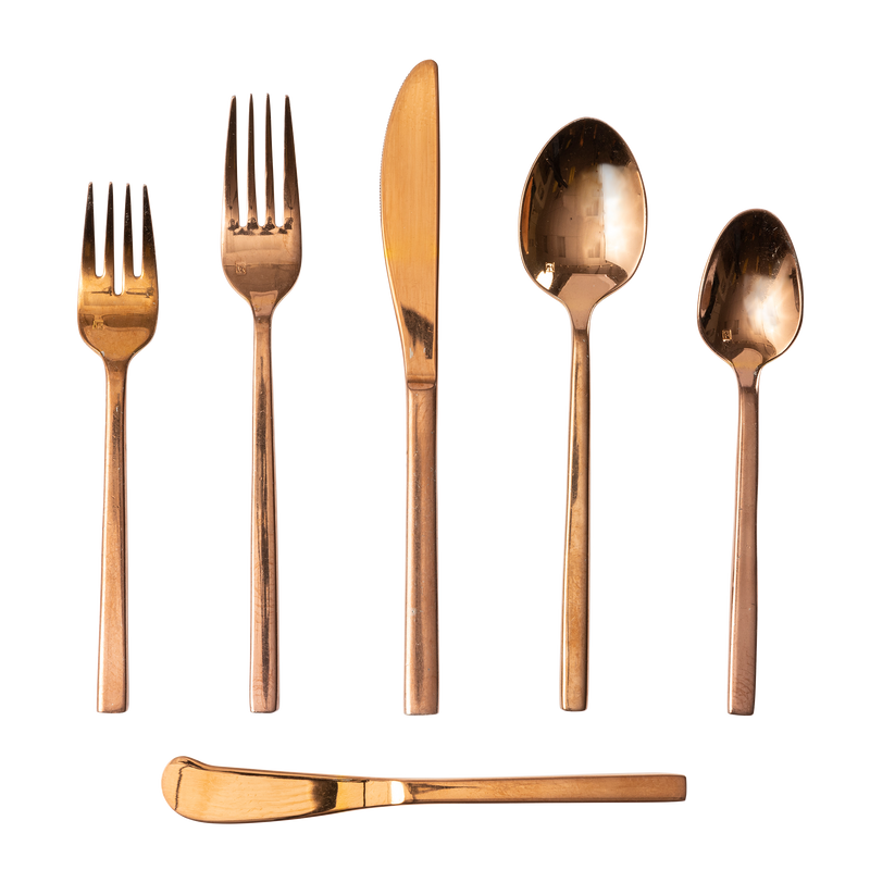 Rose Gold Flatware Collection