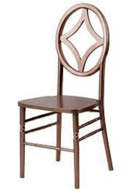 Rose Gold Vineyard Mismatched Chairs