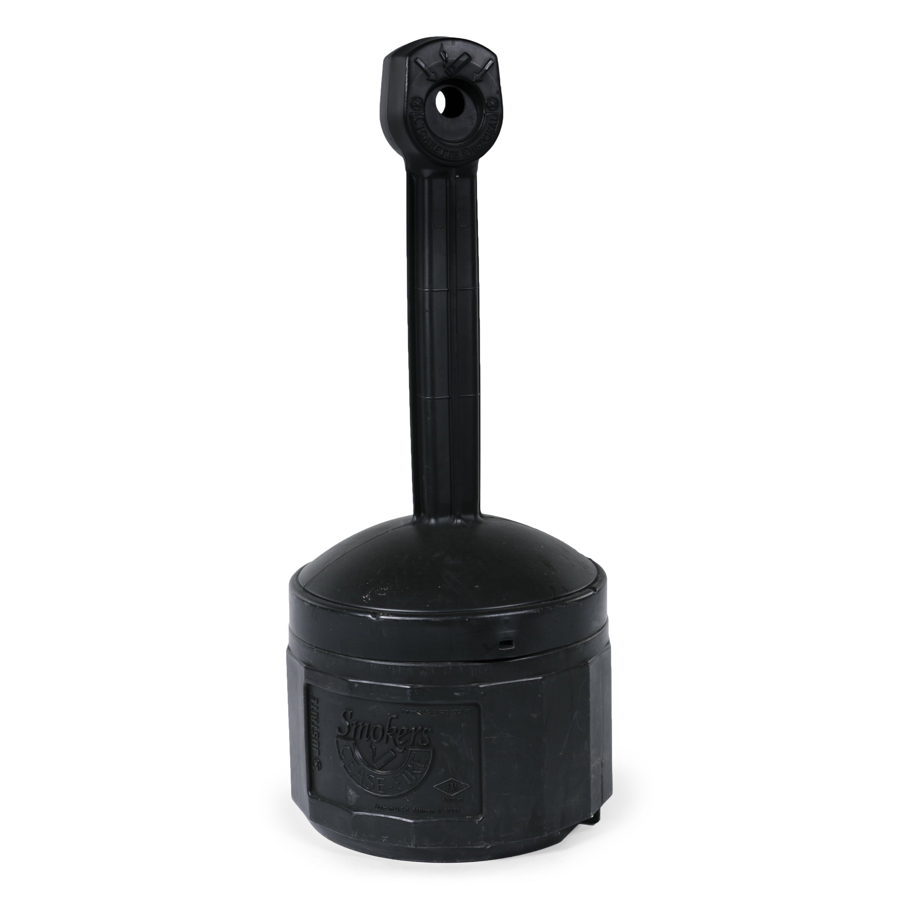 Black Resin Smokers Receptable – EventWorks Rentals