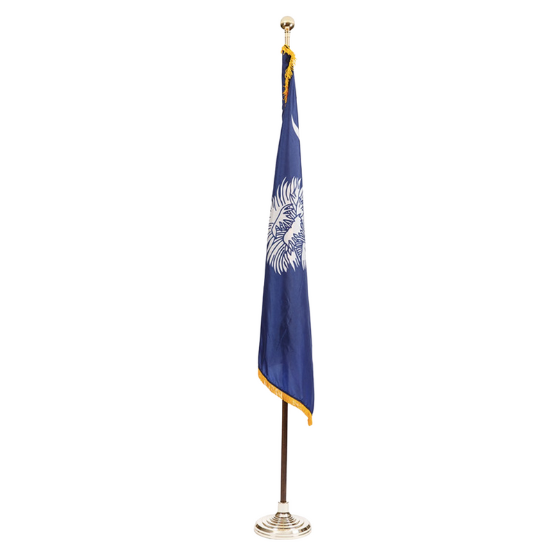 South Carolina Flag with Stand