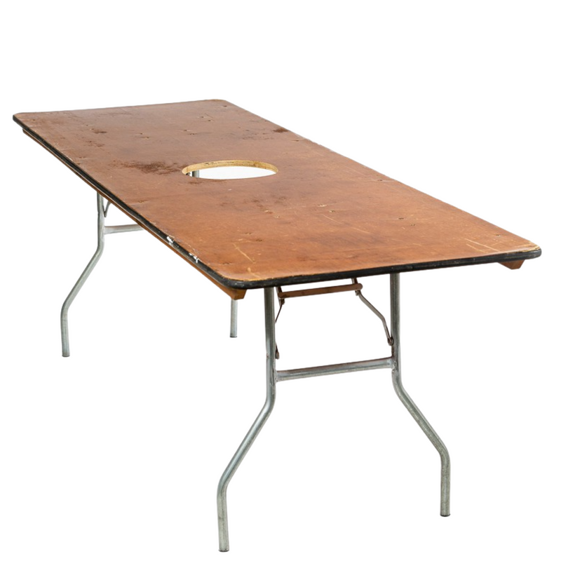 Standard 8' Oyster Table