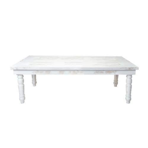 Whitewash Farm Table 8'x48"