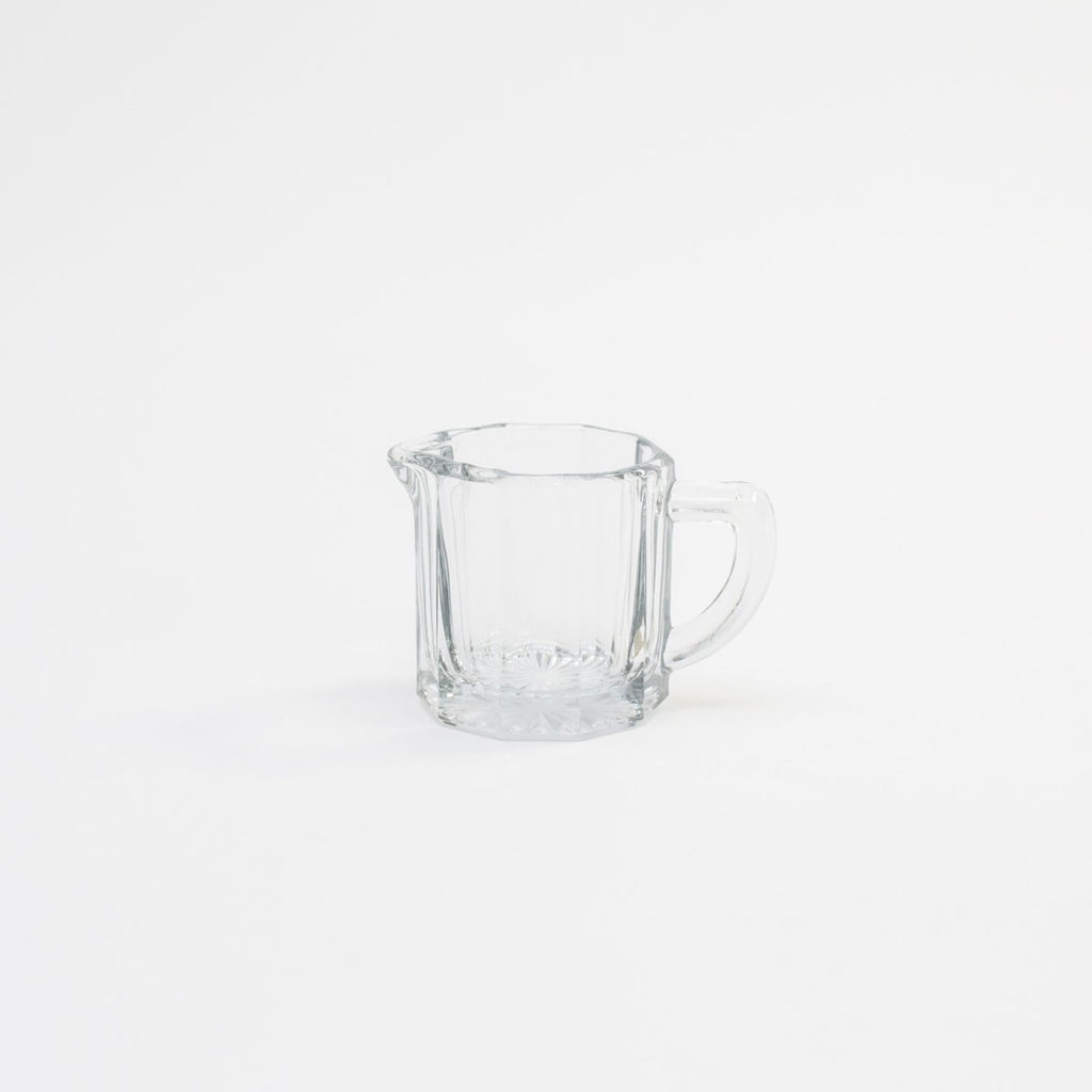 Clear Glass Creamer