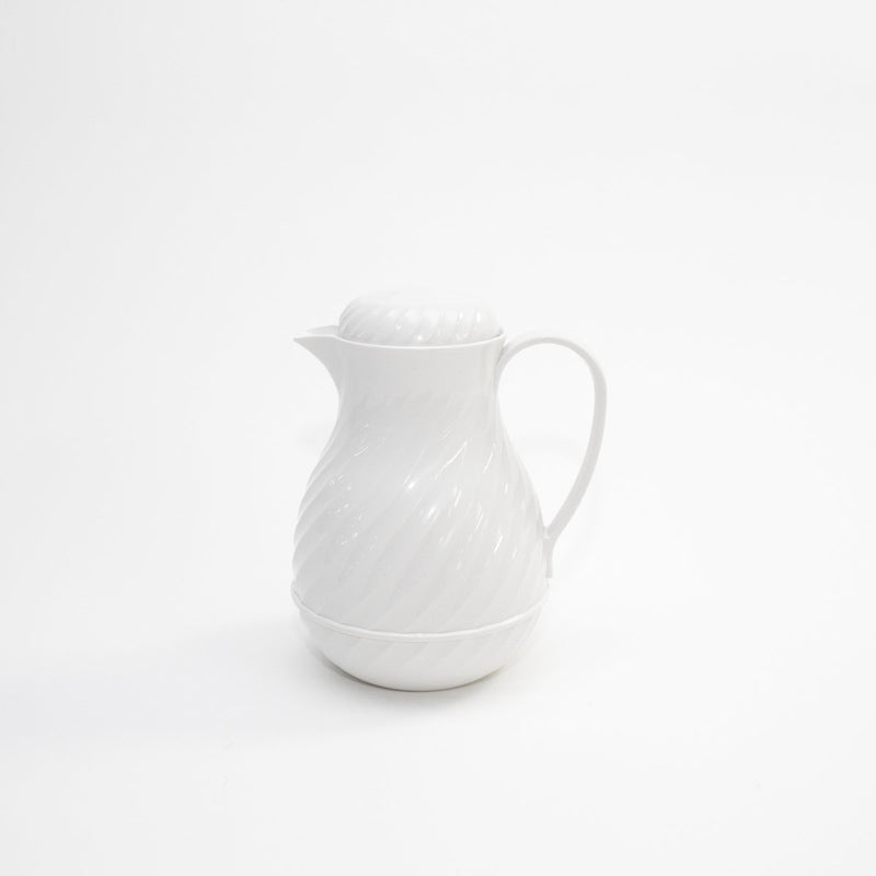 Insulated Beverage Pourer, White 42 oz.