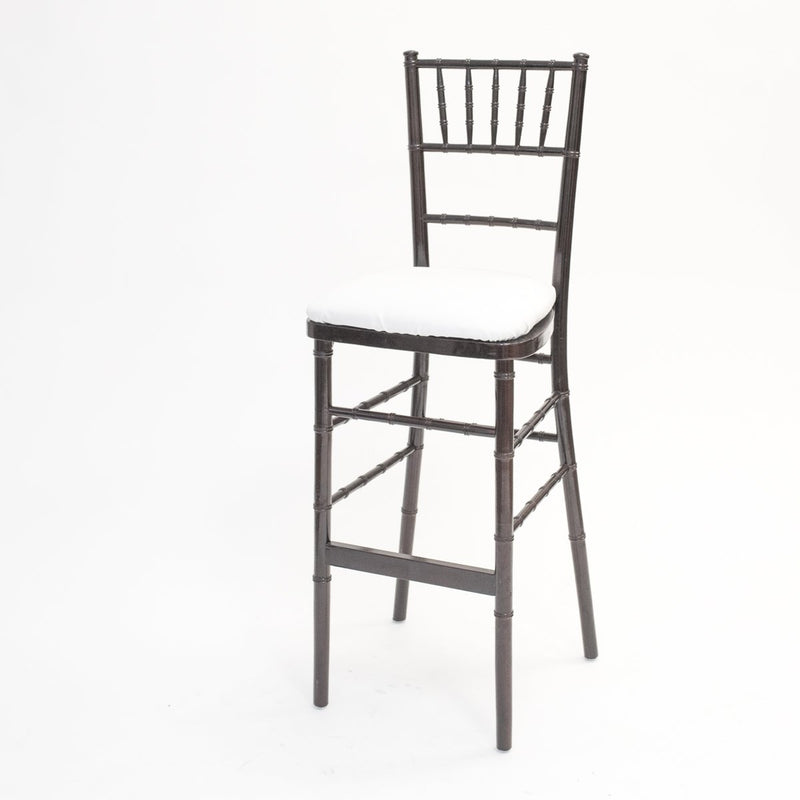 Chiavari Bar Stool: Fruitwood